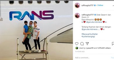 Rans entertainment, rafii ahmad, garuda indonesia