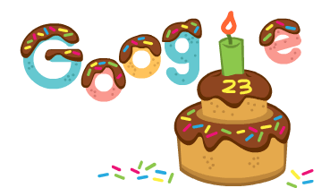 Google Doodle Hari Ini Ulang tahun ke 23