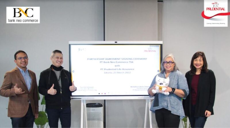 Kerjasama Prudential Bank Neo Commerce