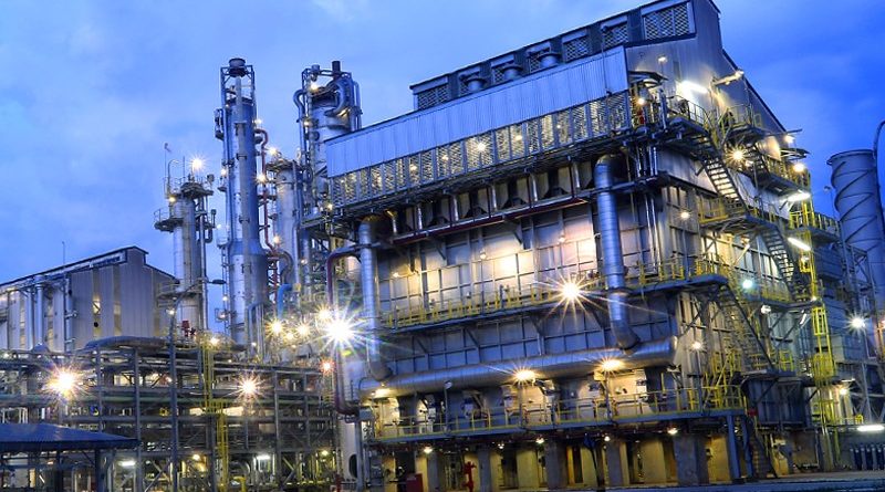 Ilustrasi pabrik petrokimia