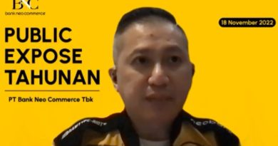 Direktur Utama Bank Neo Tjandra Gunawan, Public Expose BNC 2022