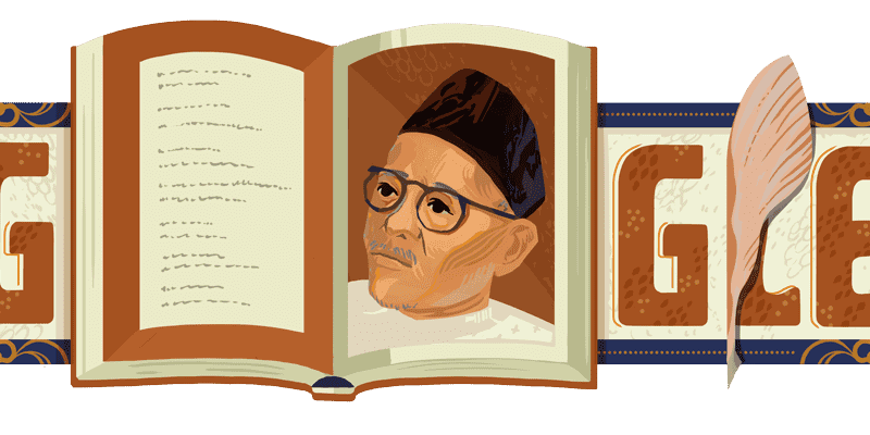 Celebrating Raja Haji Ahmad- Google doodle hari ini Pik. Google Doodle