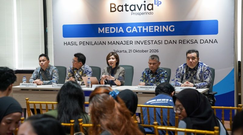 PT Batavia Prosperindo Aset Manajemen (Batavia) menyelenggarakan konferensi pers pada, Rabu (21/10/2026),/Istimewa